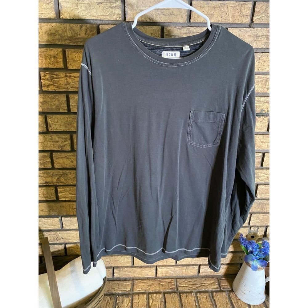 ROWM‎ Mens Long Sleeve Shirt